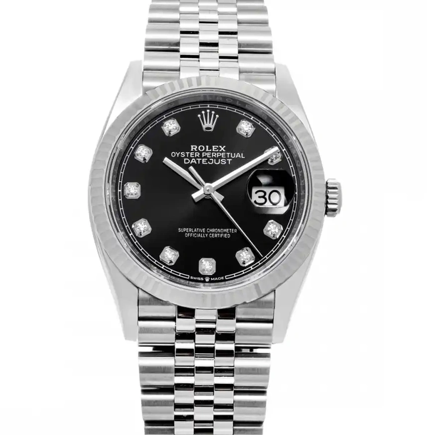 PrestigiousJewellers Steel Datejust 126234 Stainless Rolex 0709